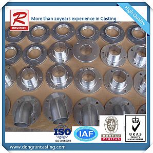 Aluminum Casting Service for Flanges with CNC Machining